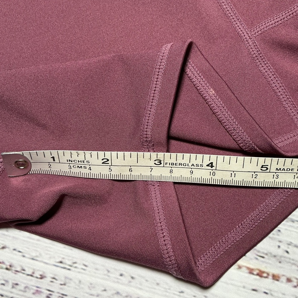 Aeropostale light maroon biker shorts. Size L - Picture 8 of 9